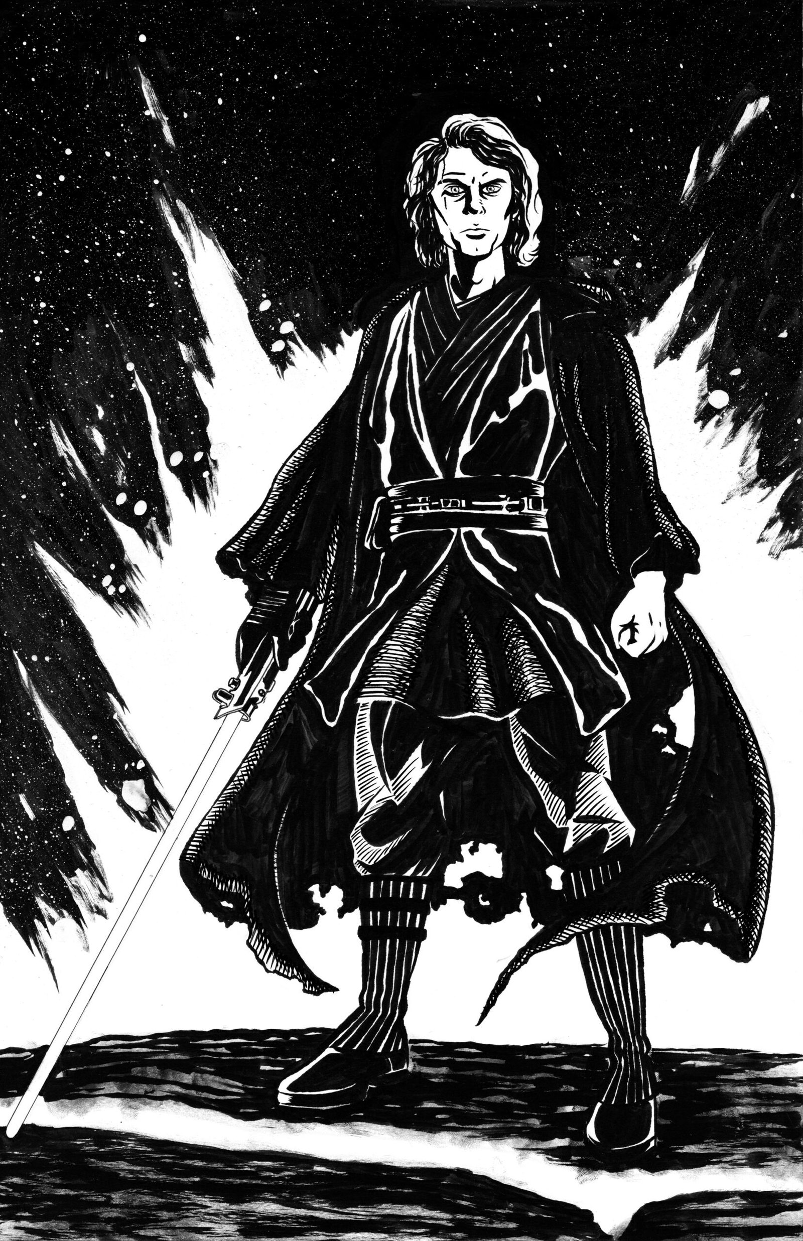 Anakin Skywalker 11x17