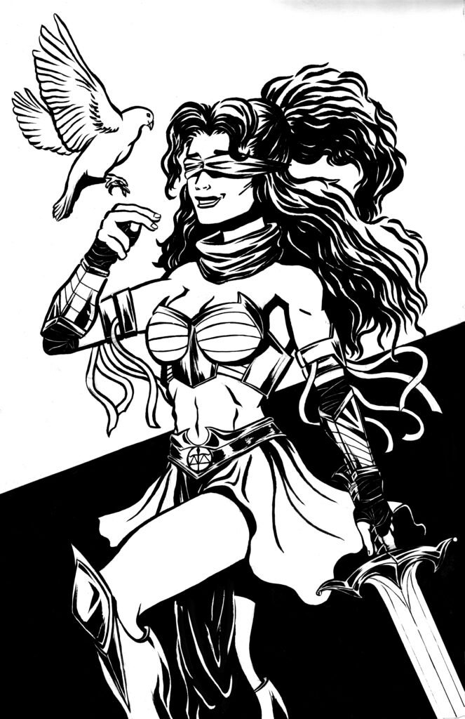 Lady Justice - Blade of Justice 11x17