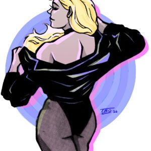 Black Canary - Sticker
