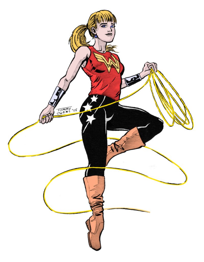 Cassie Wonder Girl - Sticker